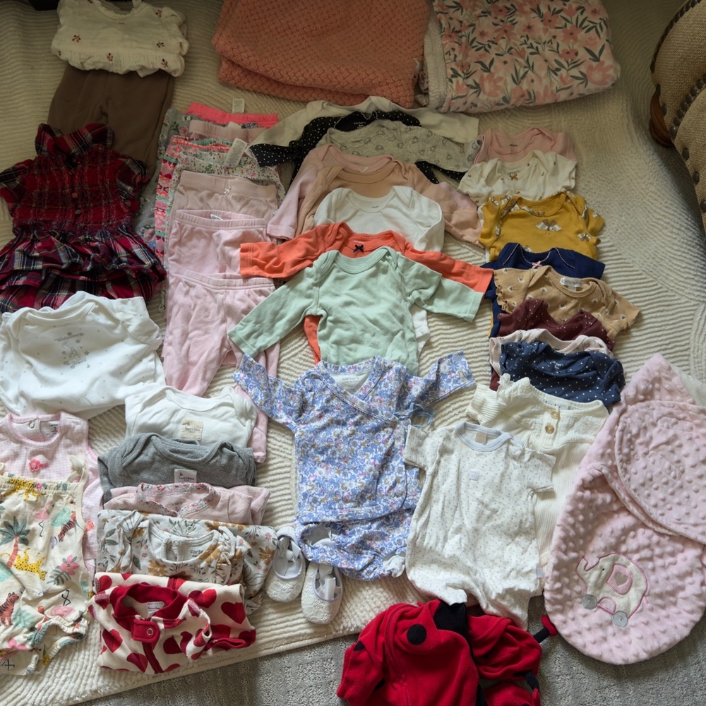 All seasons Baby girl clothing lot 3 Months